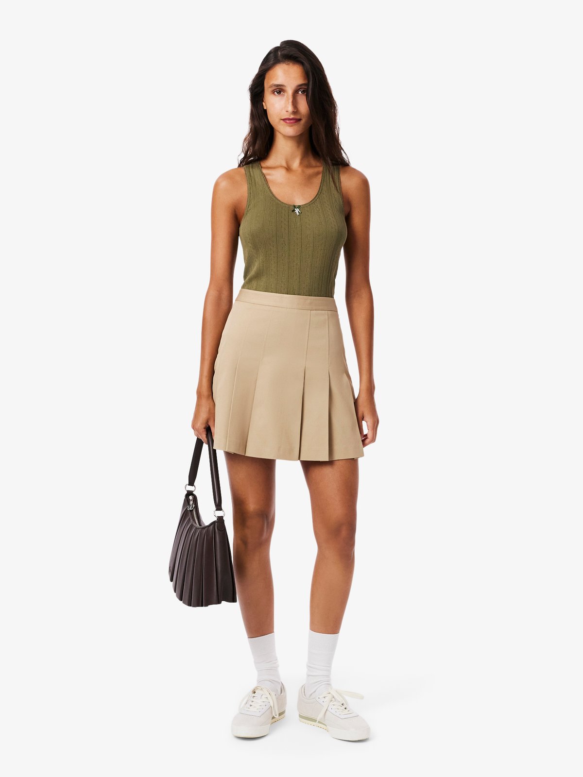 新品　BRIEFING WS STRETCH PLEATED SKIRT S Short Stretch Cotton Pleated Skirt Viennese | Lacoste Australia