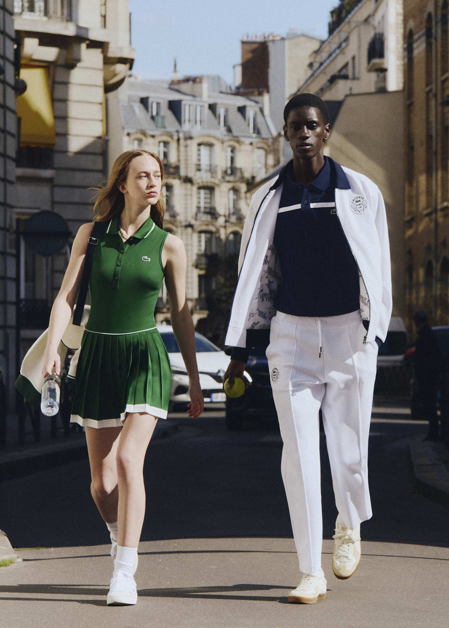 Male & Female in Lacoste Tennis