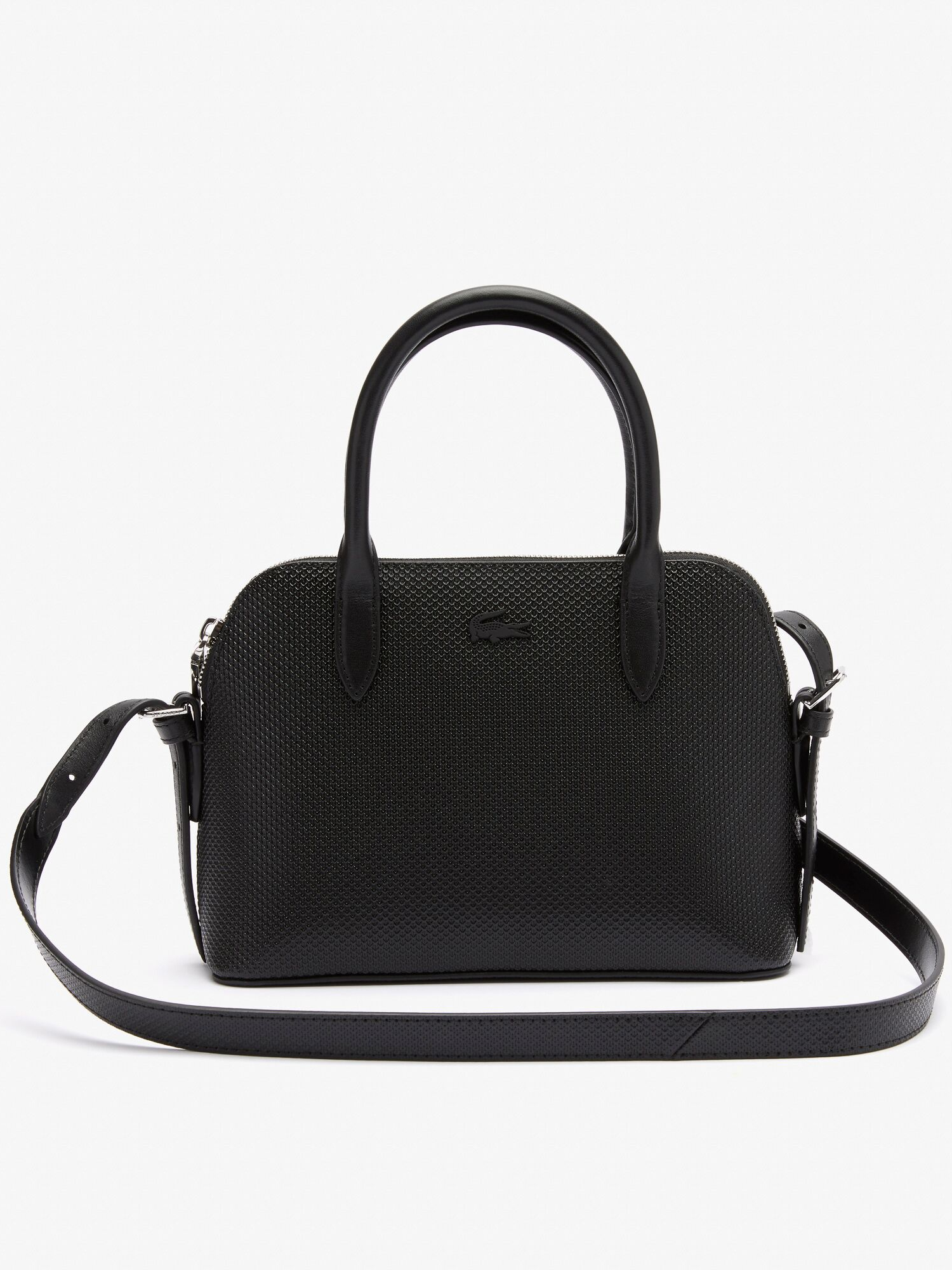 Small Piqué Leather Chantaco Bugatti Bag