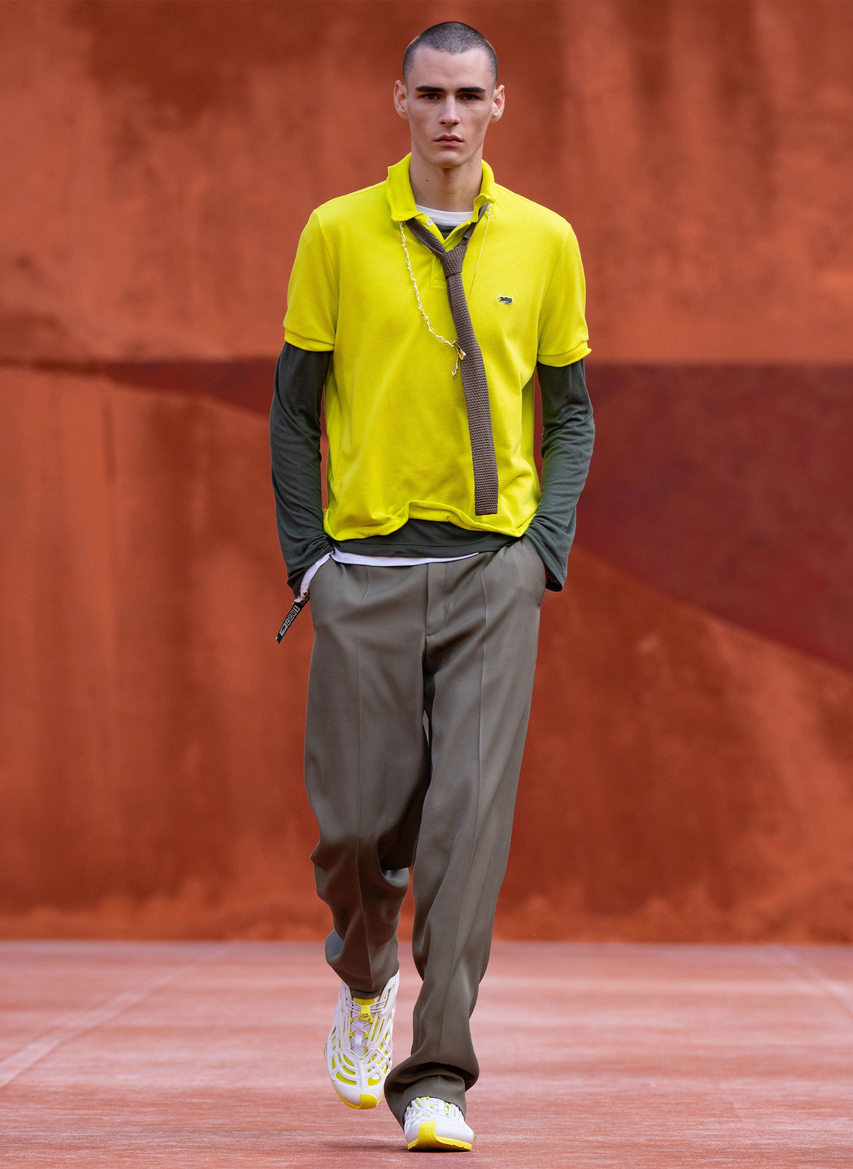 Lacoste runway show SS27 Look 43