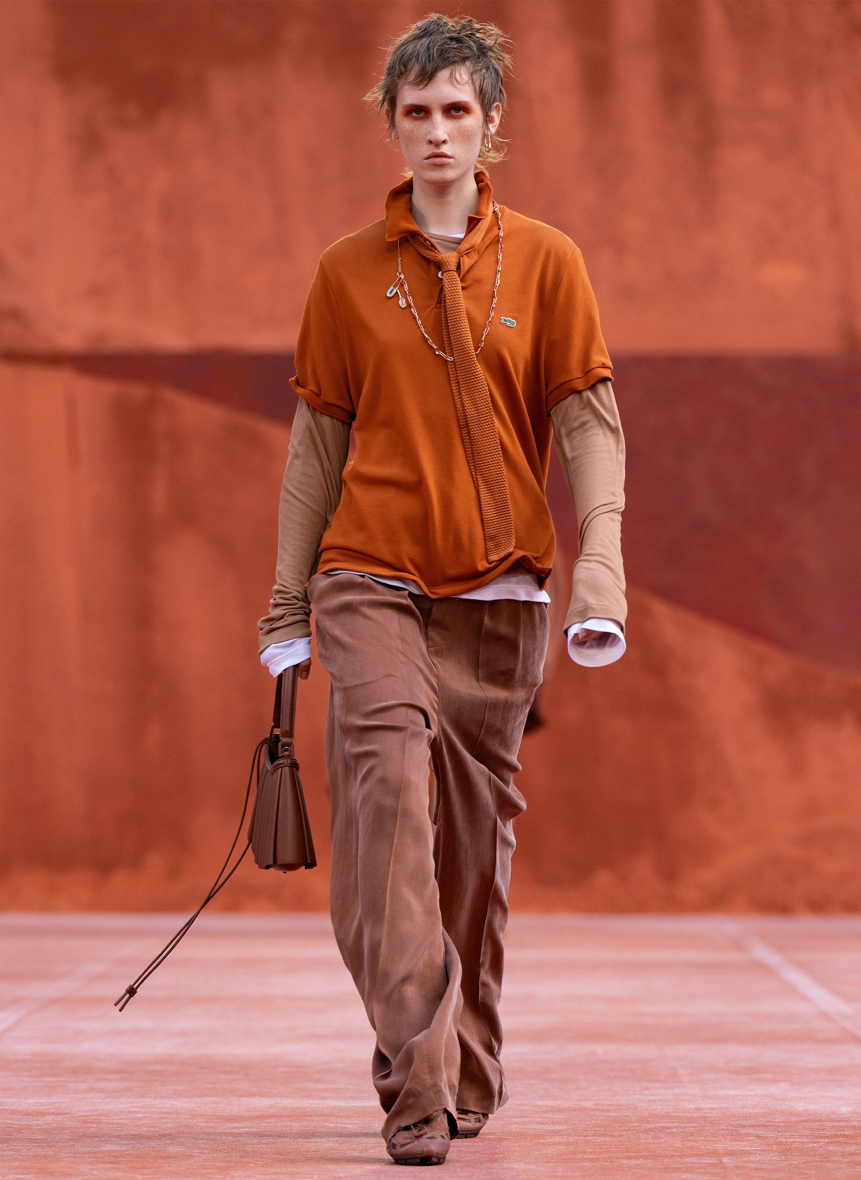 Lacoste runway show SS27 Look 15