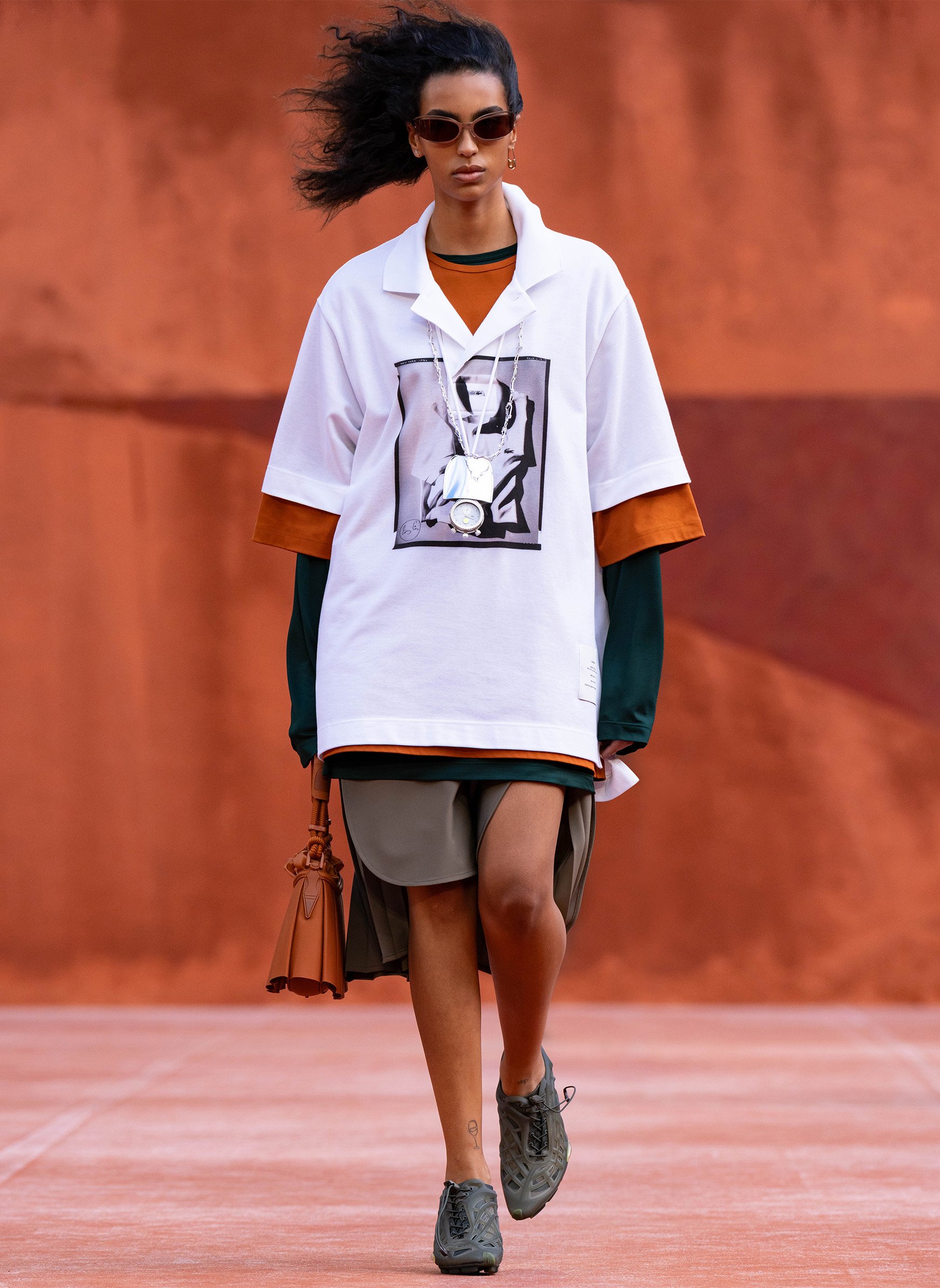 Lacoste runway show SS27 Look 10
