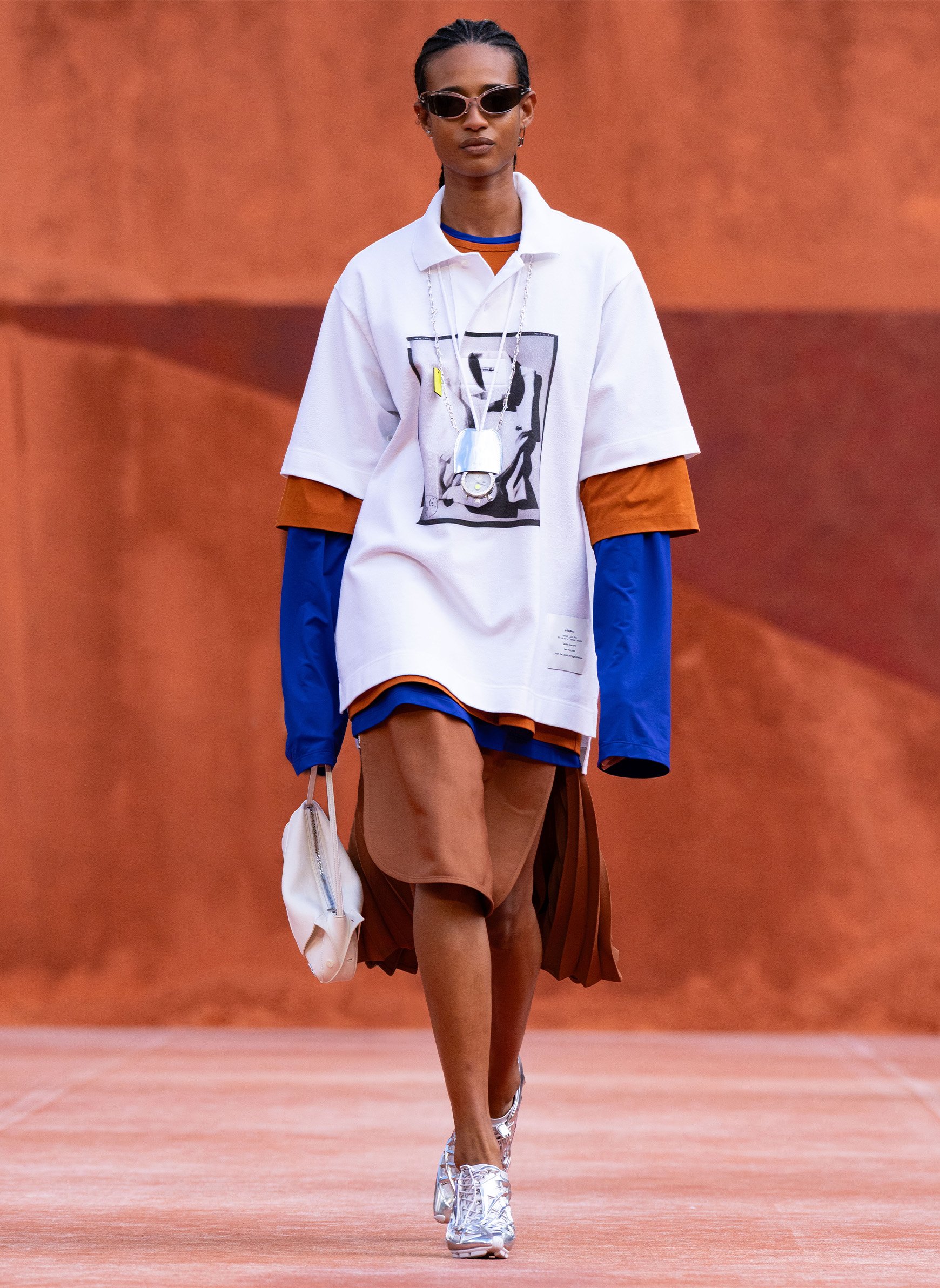 Lacoste runway show SS27 Look 23
