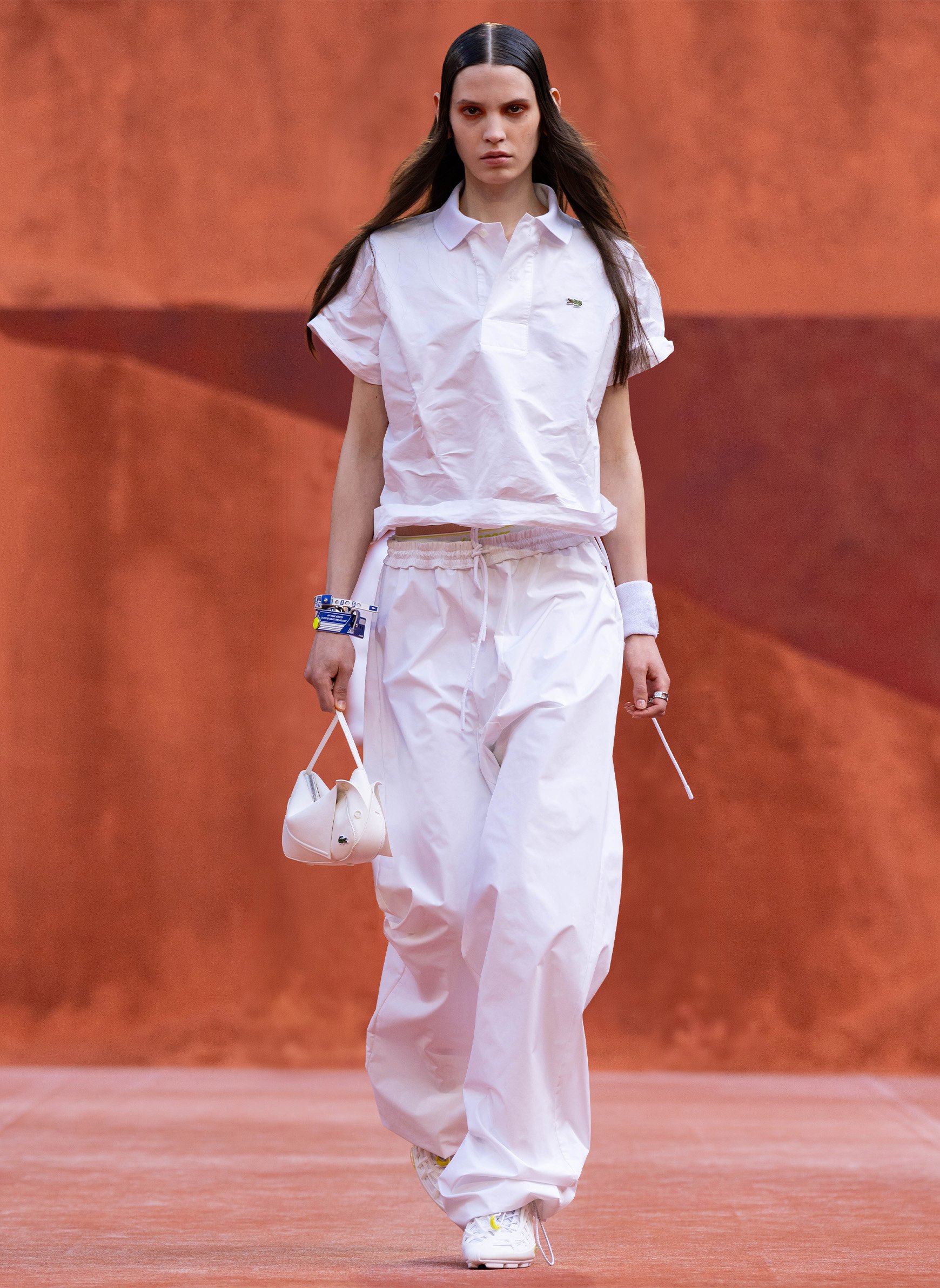 Lacoste runway show SS27 Look 45