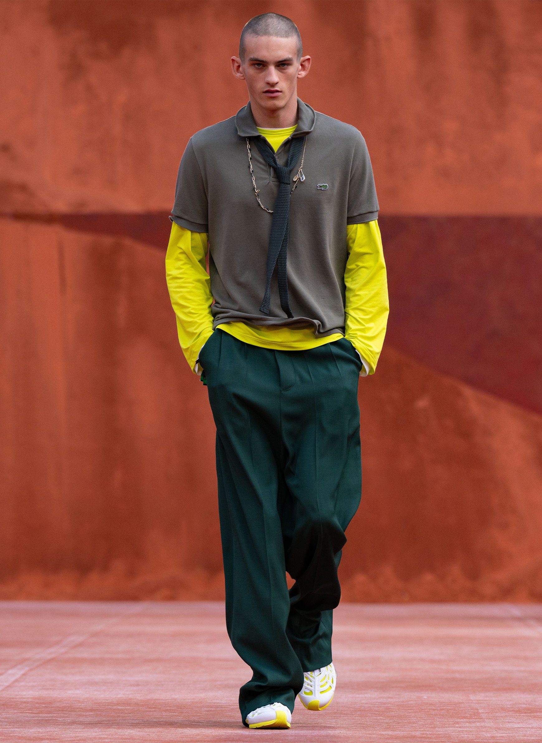 Lacoste runway show SS27 Look 42