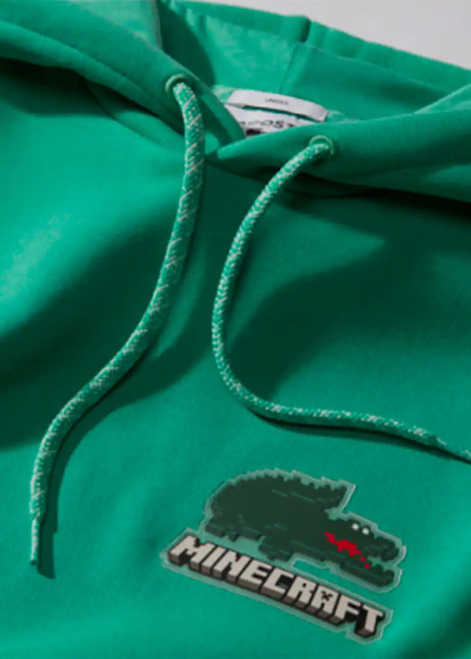 Lacoste X Minecraft green