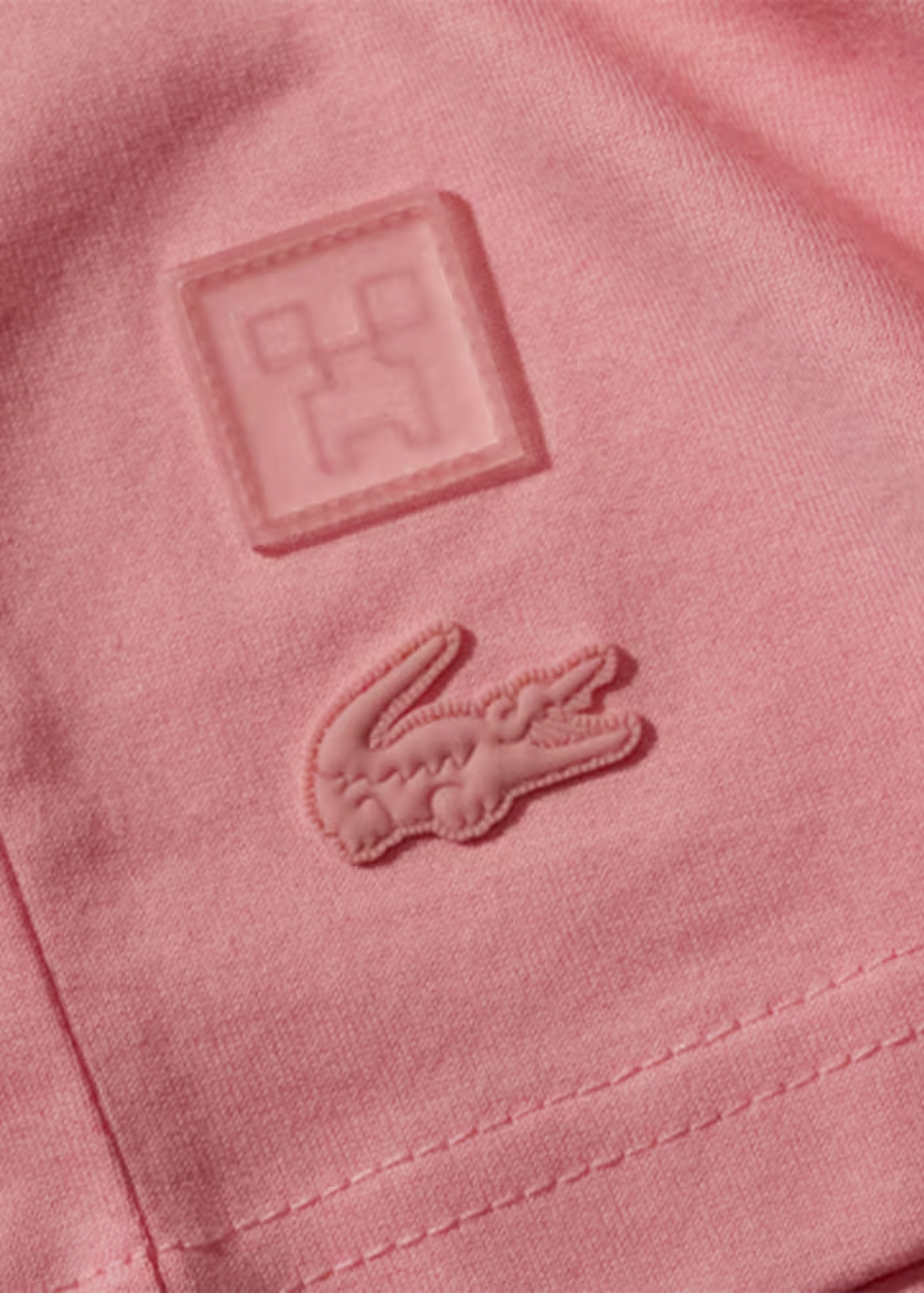 Lacoste X Minecraft pink