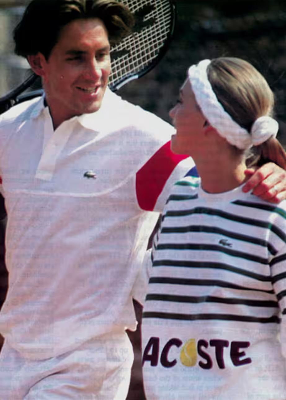 The stripes in tennis