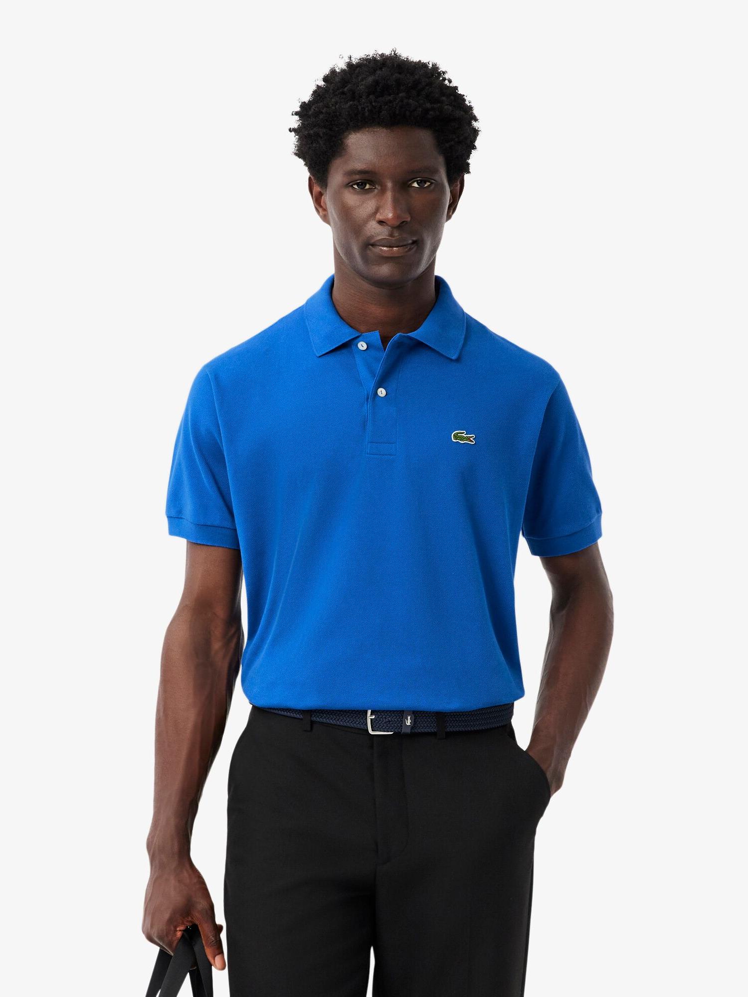 Classic Fit L.12.12 LIGHT Piqué Polo Shirt France Blue | Lacoste