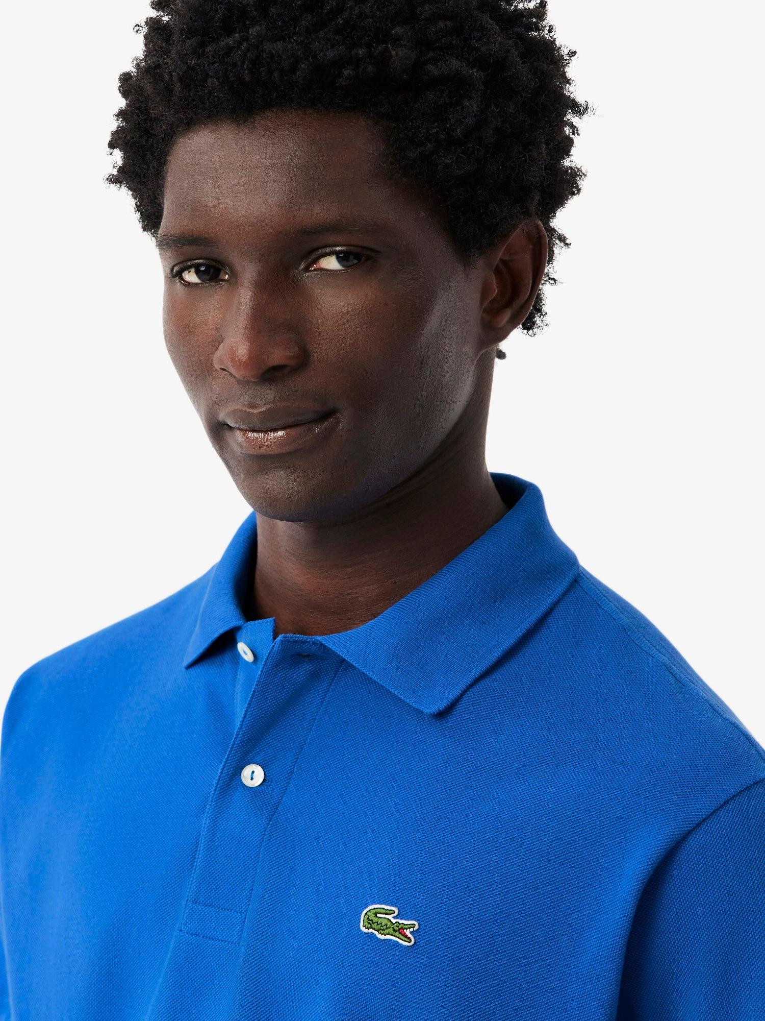 Classic Fit L.12.12 LIGHT Piqué Polo Shirt France Blue | Lacoste