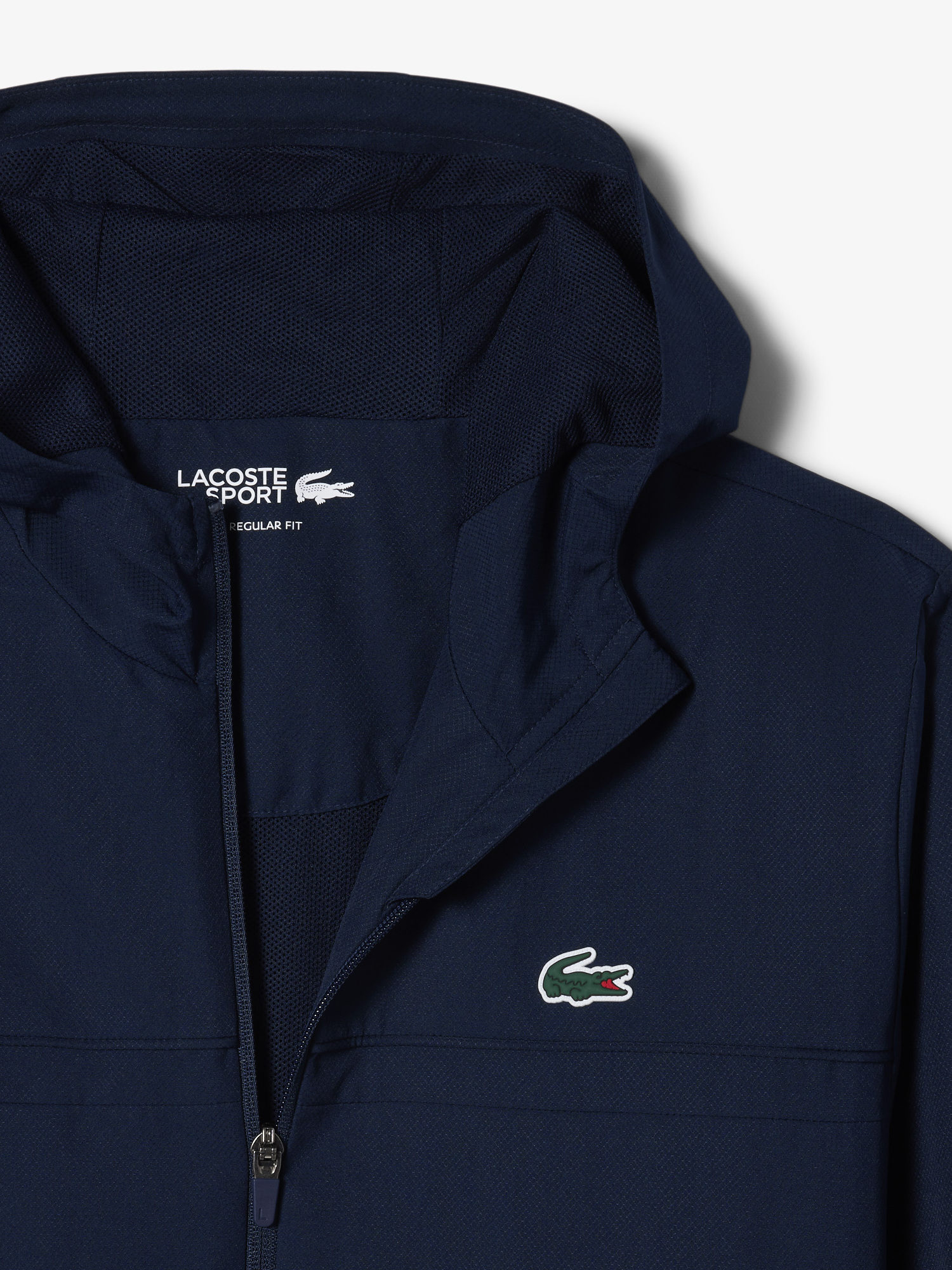 Lacoste Water-Repellent Sport Track Jacket Navy | Lacoste Australia