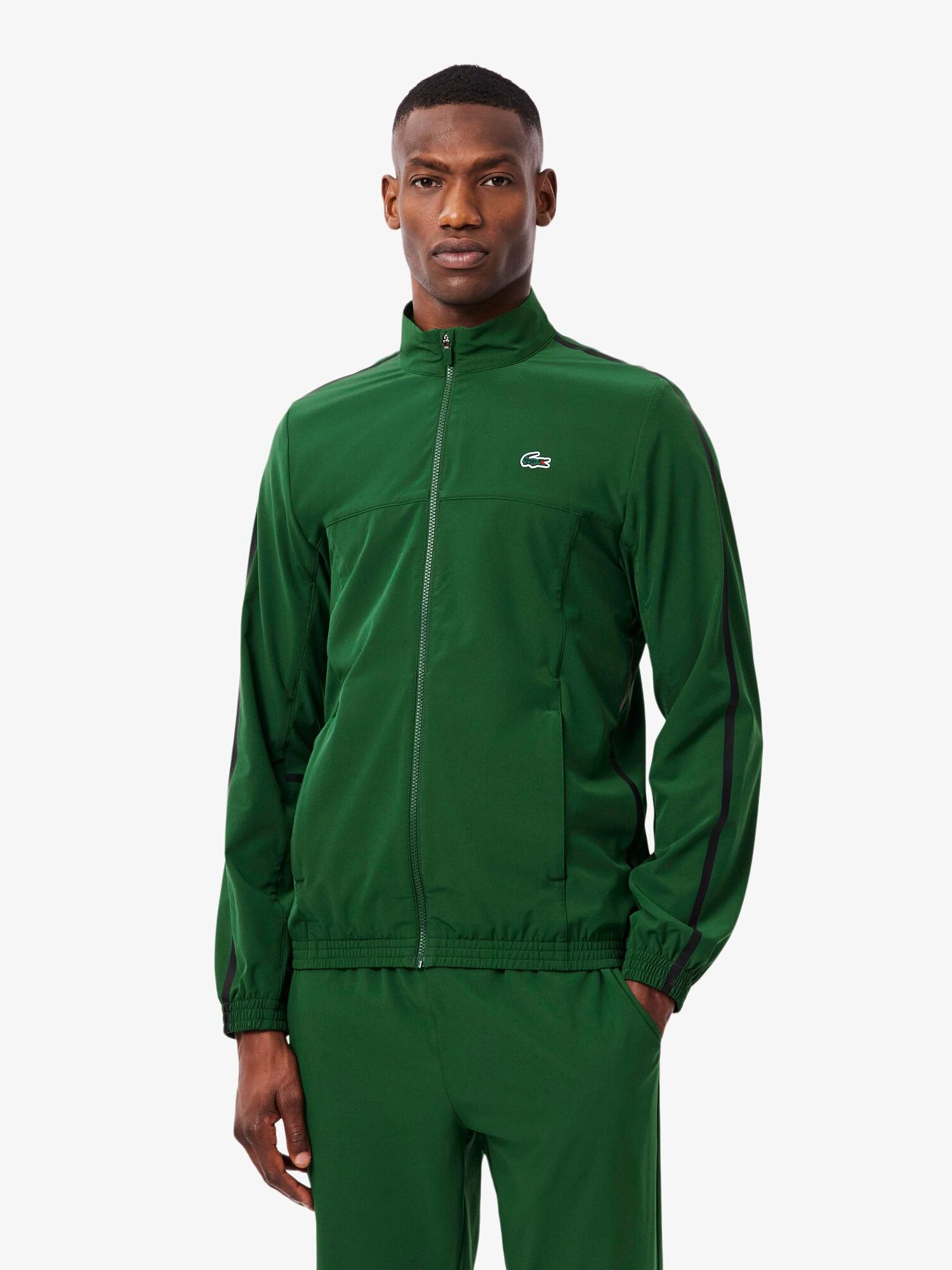 Lacoste Tennis x Novak Djokovic Tracksuit BLACK | Lacoste Australia