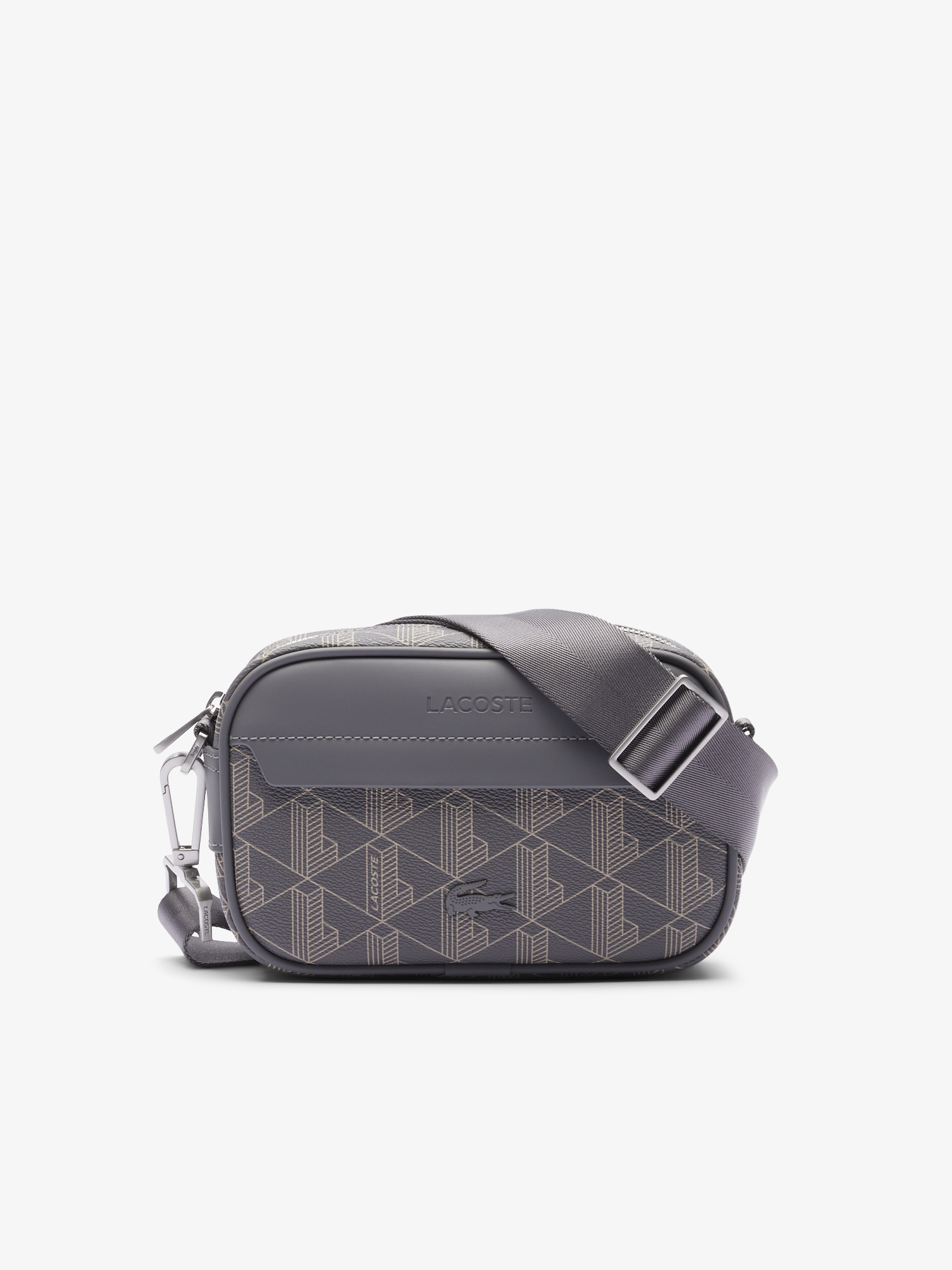 Lacoste Small The Blend Satchel Mono Castlerock String | Lacoste