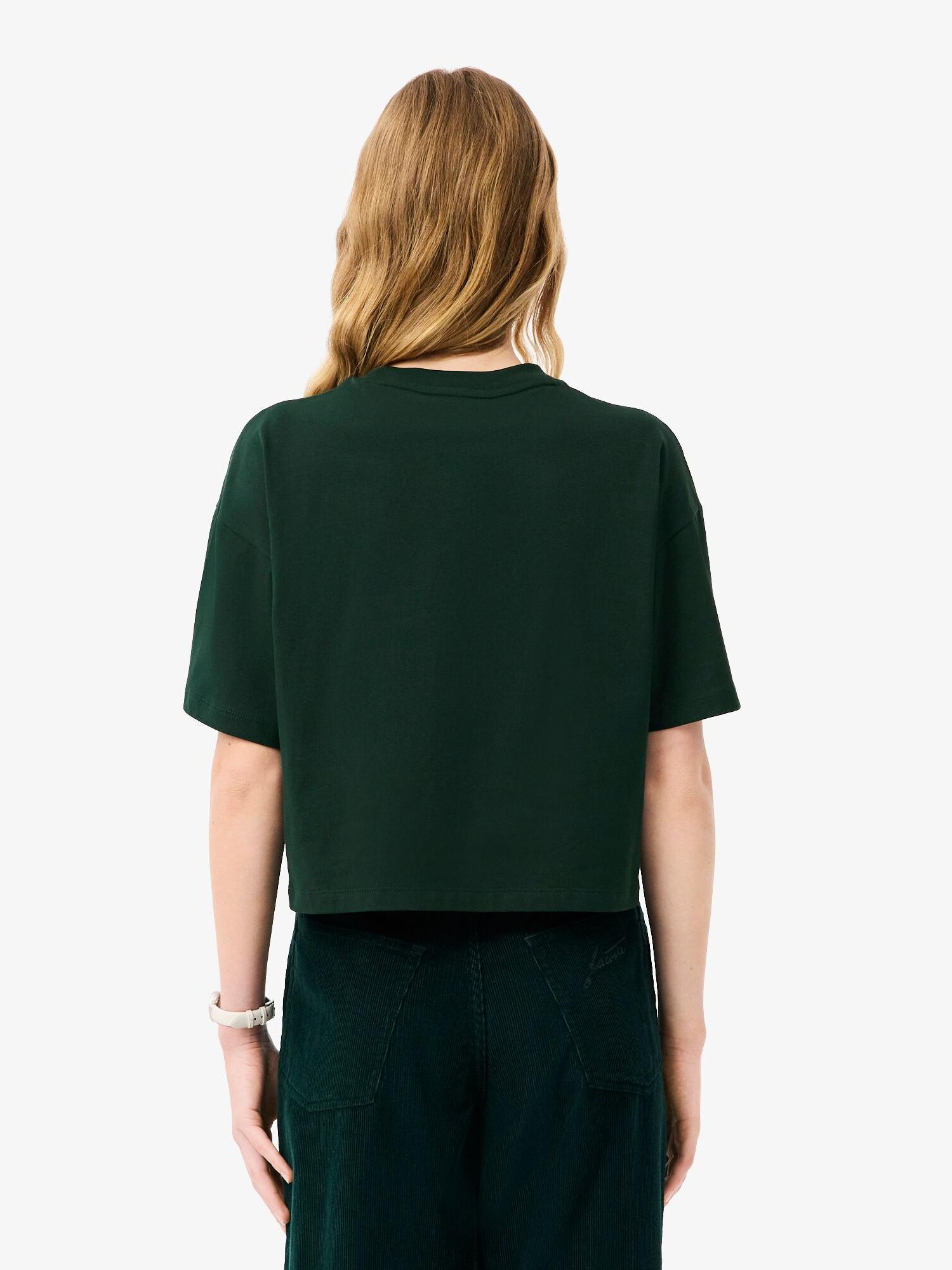 Lacoste Casual Cotton Jersey T-shirt Green | Lacoste Australia