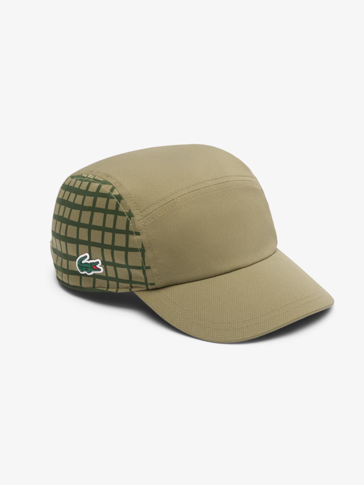 Graphic Print Tennis Cap Olive | Lacoste Australia
