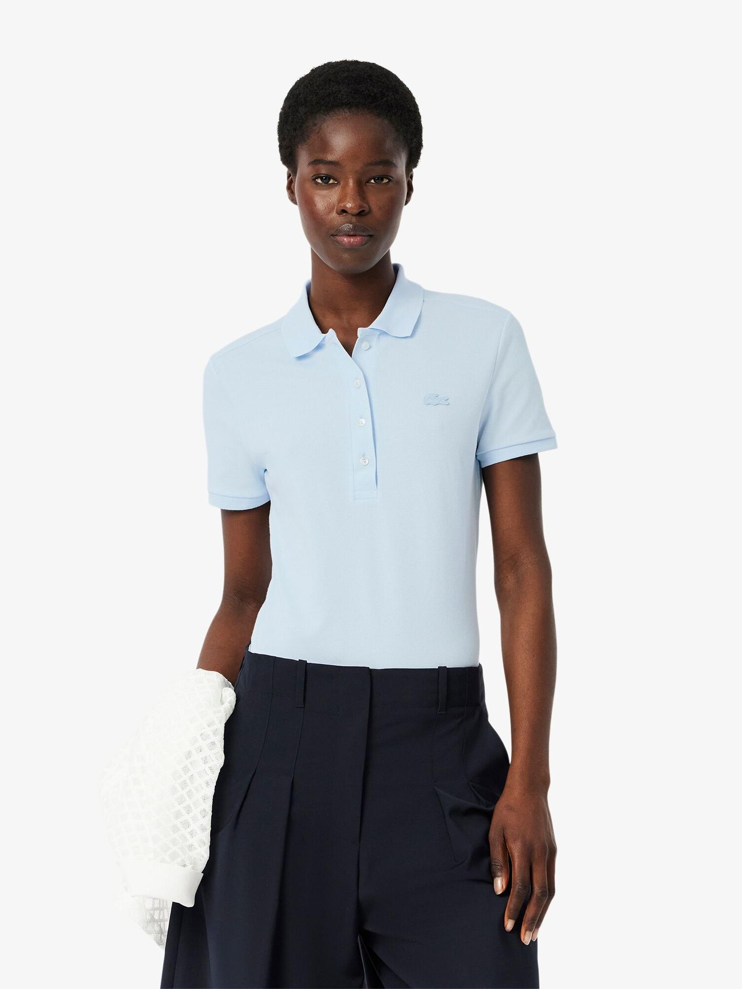 L.12.D Slim Fit Stretch Petit Piqué Polo Shirt Nidus | Lacoste