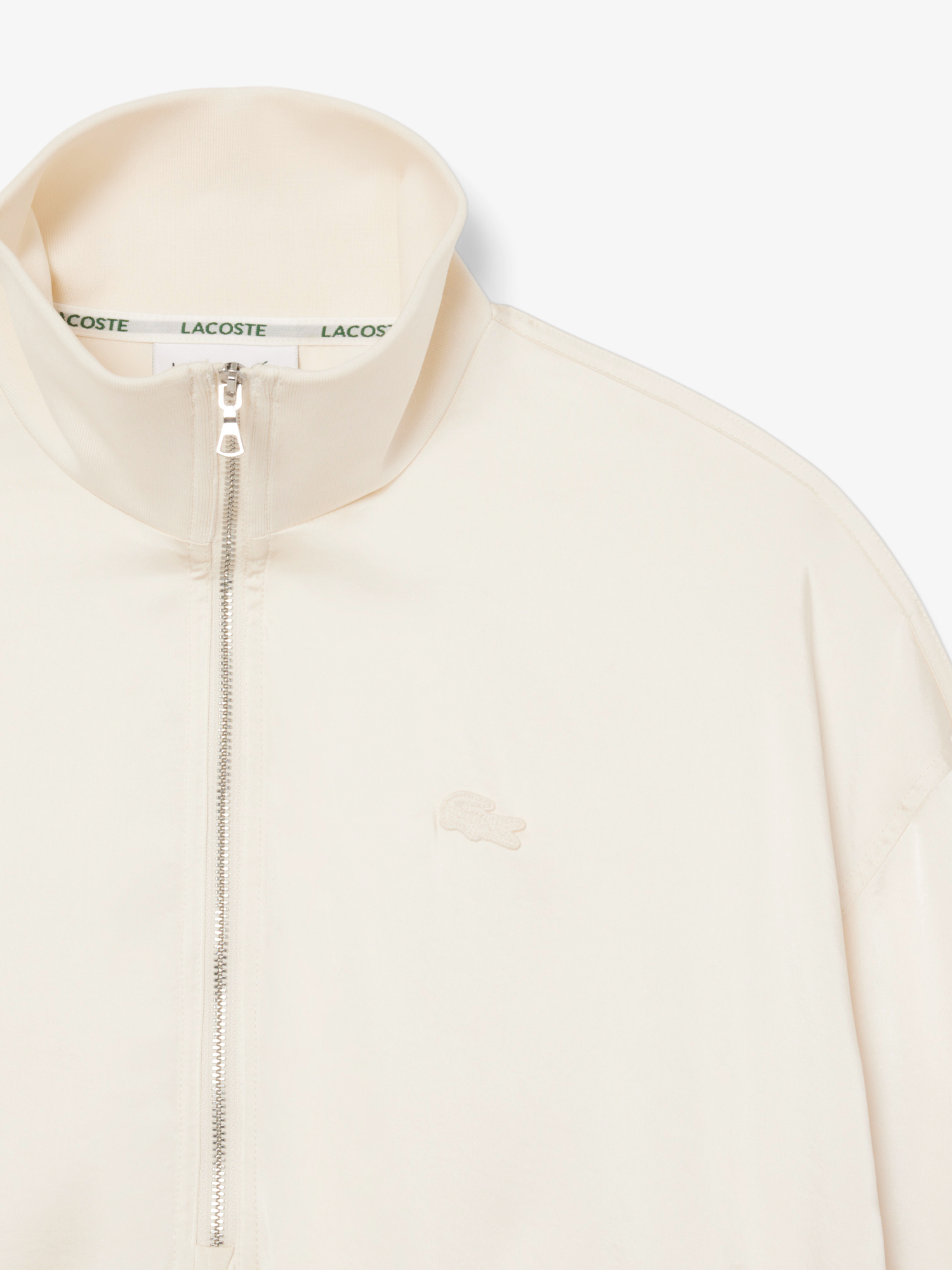 Lacoste High Zipped Neck Oversized Popover Jacket Lapland