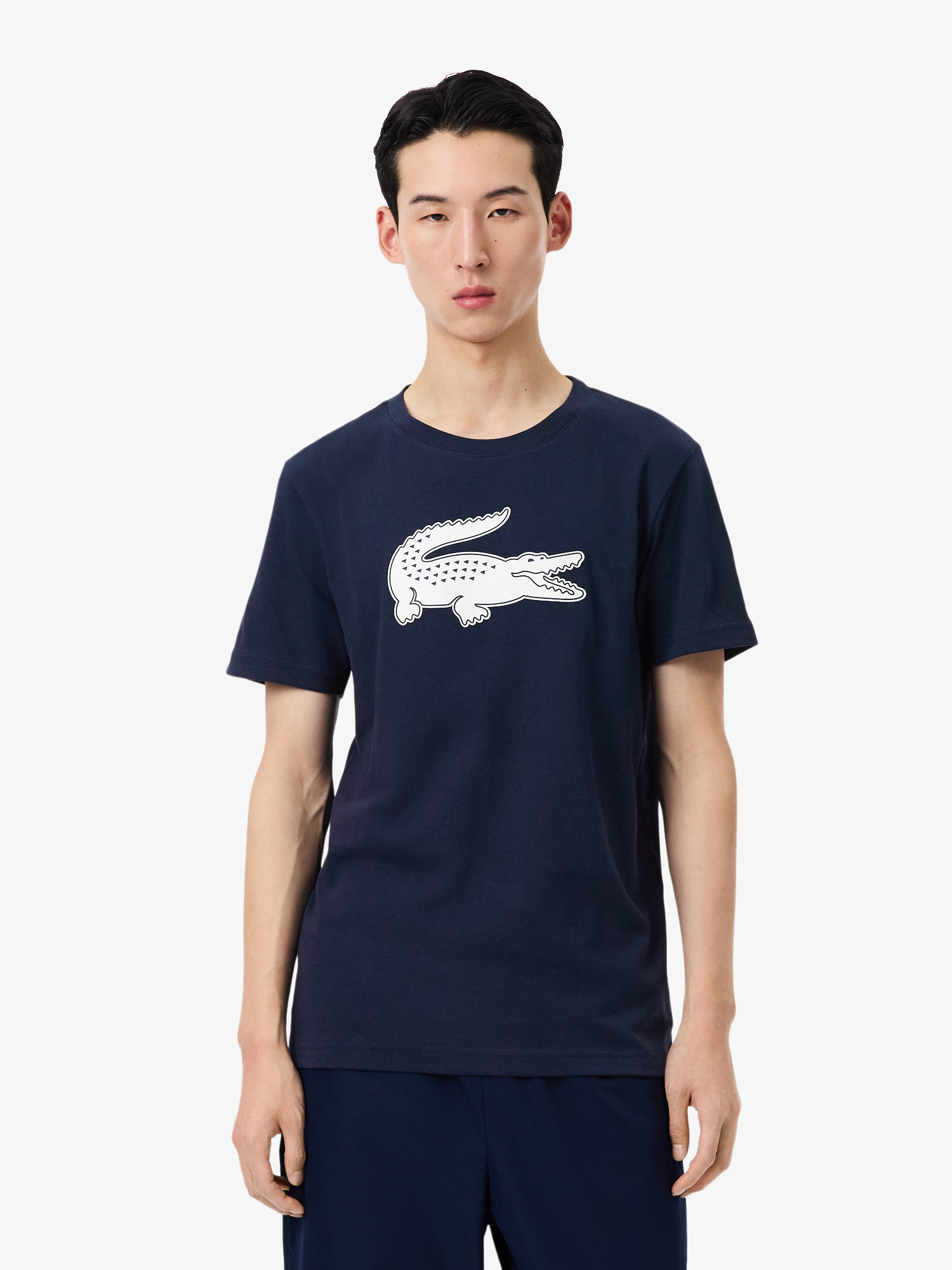 Lacoste Ultra Dry XXL Logo Sport T-shirt Navy / White | Lacoste Lacoste Ultra Dry XXL Logo Sport T-shirt Navy / White | Lacoste
