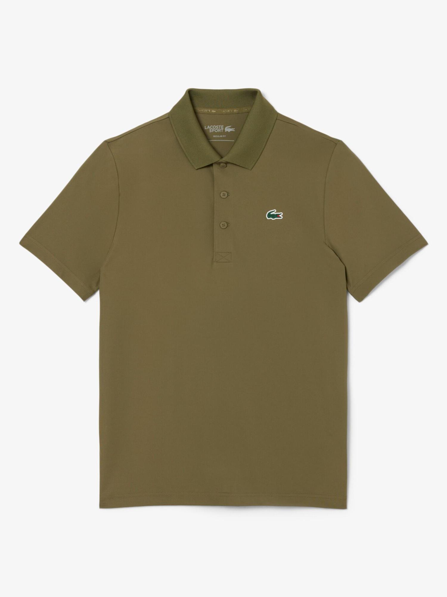 Regular Fit UV Protect Golf Polo Shirt Olive/Olive-Sinople